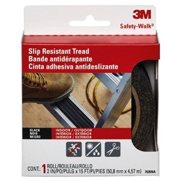 3M Safety-Walk Outdoor Tread, Black, 2-Inch by-180-Inch