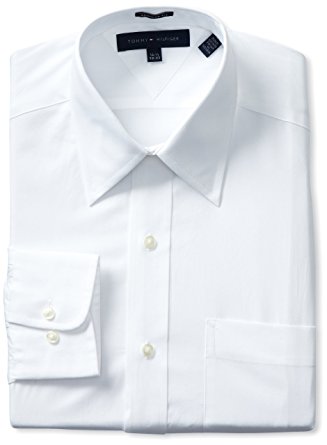 Tommy Hilfiger Men's Poplin Solid Shirt