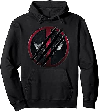 Marvel Studios Deadpool & Wolverine Claws Slashed Icon Pullover Hoodie