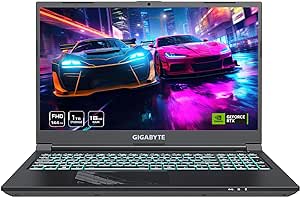 GIGABYTE - G5 (2024) Gaming Laptop - 144Hz 1920x1080 FHD - NVIDIA GeForce RTX 4050 - Intel i7-13620H - 1TB SSD with 16GB DDR5 RAM - Win11 Home  (G5 MF5-H2US354KH)