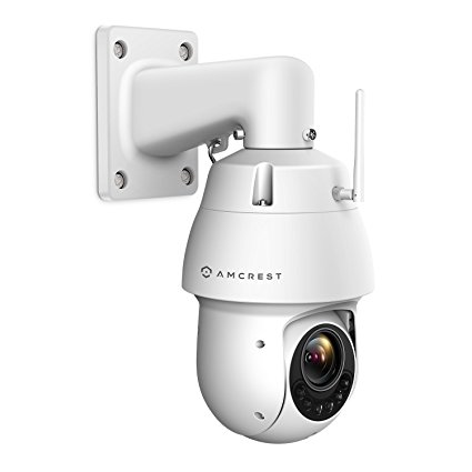 Amcrest 1080P WiFi Outdoor PTZ IP Camera Pan Tilt Zoom (25x Optical Zoom) ProHD Wireless Security Camera Speed Dome, 328ft Night Vision, Sony Starvis Sensor, IP66 Weatherproof, 2-Megapixel, IP2M-858W