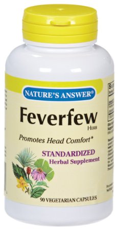 Natures Answer - Feverfew Herb 250 mg 90 veggie caps