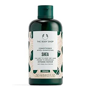 The Body Shop Shea Intense Repair Conditioner – For Dry to Very Dry Hair Prone to Breakage – Vegan – 8.4 oz