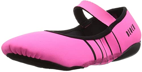 Bloch Women's Contour Suede Front-Sole Pilates/Yoga/Barre Studio Athletic Shoe