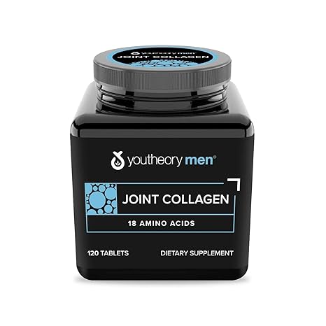Youtheory Mens Joint Collagen Advanced, 120 Count