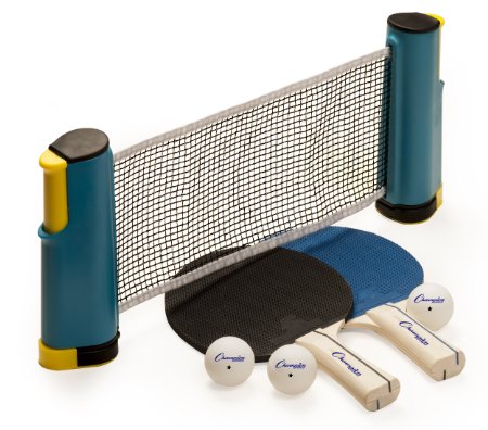 Champion Sports Anywhere Table Tennis To Go Set
