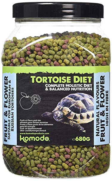 Komodo Complete Holistic Tortoise Diet Fruit and Flower 680 g