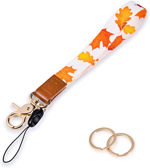 Wristlet Strap for Key, Hand Wrist Lanyard Key Chain Holder (P)