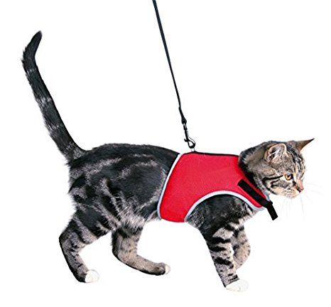 Trixie Adjustable Cat Harness with Lead, 1.20 m