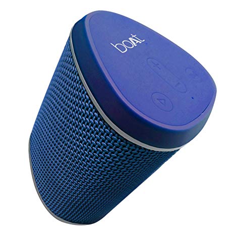 boAt Stone 170 Portable Bluetooth Speakers with True Wireless Sound, Compact IPX 6 Water Resistant Design and HD Sound (Cobalt Blue)