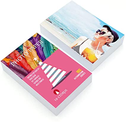 180gsm high Glossy Waterproof Inkjet Photo Paper A4 Size 20 Sheets/Pack (180gsm, A4)