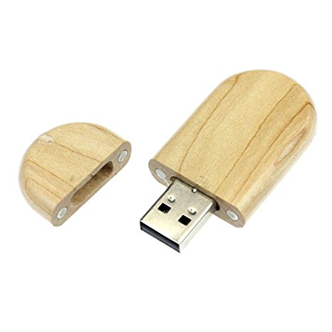 Malloom® 4GB Wood Style High Speed USB2.0 Flash Storage Drive Memory Stick