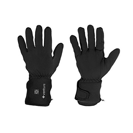 Venture Heat City Collection Heated Glove Liners (Black, Medium)