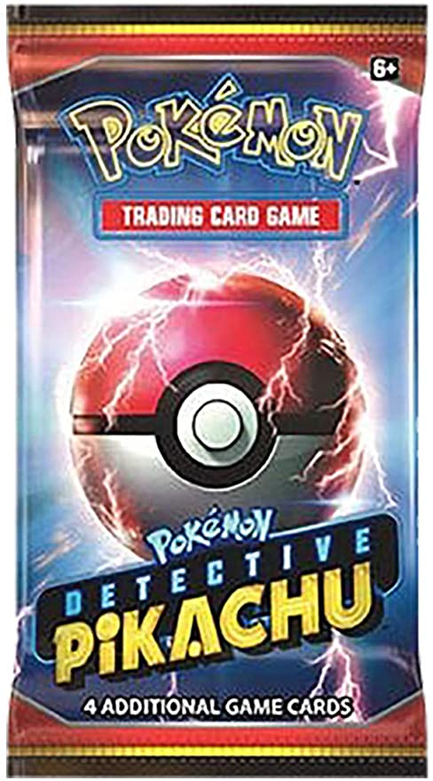 Detective Pikachu Exclusive Booster Pack - (4 Cards All Holo)