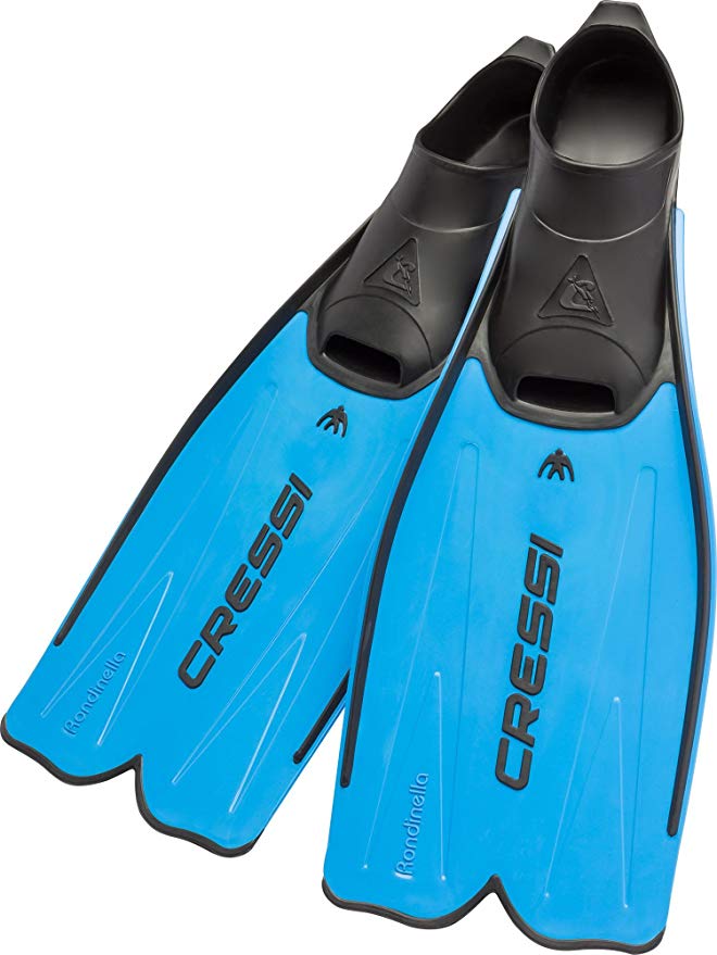 Cressi Rondinella Fins for Snorkeling and Swimming Italian Quality Since 1946