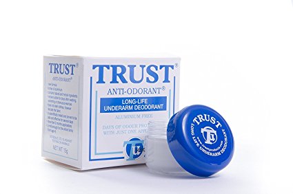 Trust Underarm Deodorant - Long-Lasting Odour Prevention