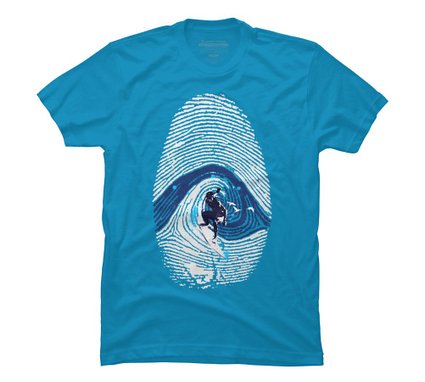 The Surfer Men's Graphic T Shirt - Design By Humans