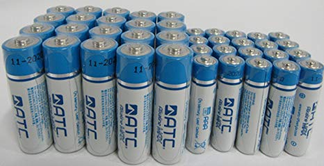 ATC Alkaline Max Battery Set of 40 (20 Count AA / 20 Count AAA