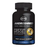AndroShred - Hardcore Fat Burner - Build Lean Muscle - Increase Strength Power Lean Muscle Energy and Fat Loss - Diet Pill for Men 1 Bottle