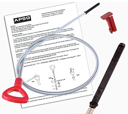 TRANSMISSION DIPSTICK TOOL w/INSTRUCTIONS & FREE LOCKING PIN -For: Mercedes Benz, Mayback, Sprinter to check ATF Fluid Level Automatic Trans oil Auto