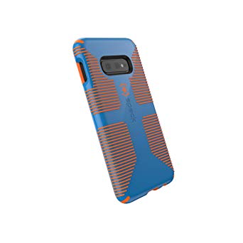 Speck Products CandyShell Grip Samsung Galaxy S10e Case, Skydive Blue/Pumpkin Orange