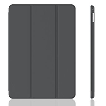 iPad Mini 4 Case, JETech Gold Serial Apple iPad Mini 4 Slim-Fit Folio Smart Case Cover with Auto Sleep/Wake for Apple New iPad Mini 4 Released on 2015 (Dark Grey) - 3285