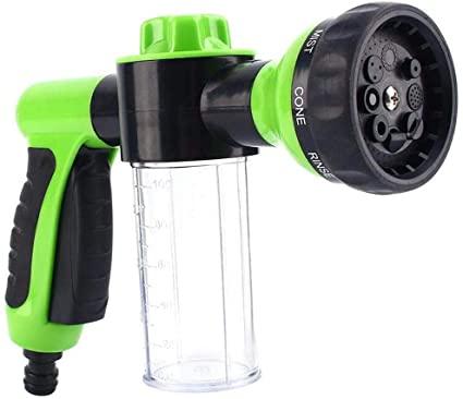 Goolsky Foam Sprayer Garden Water Hose Foam Nozzle Soap Dispenser Gun for Car Washing Pets Shower Plants Watering