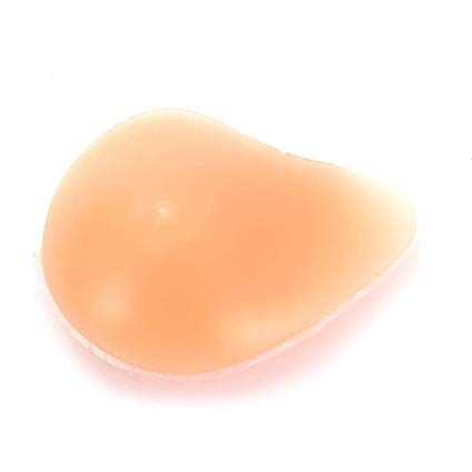 E-FAK Silicone Breast Forms Bra Enhancer Inserts for Mastectomy Prosthesis TV TG Crossdresser, Only One Piece