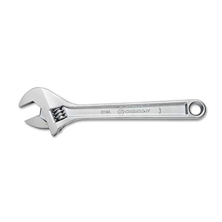 Crescent AC212VS Adjustable Wrench Plated Finish 12 Inch