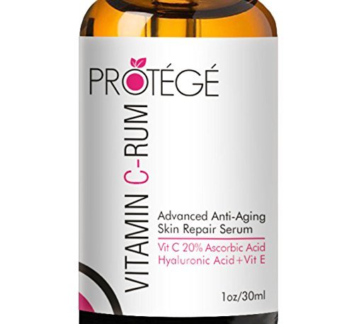 Vitamin C-RUM - Vitamin C Serum for Your Face 20% Ascorbic Acid + Hyaluronic Acid + Vitamin E and Antioxidants + Brightens Skin + Reduces Fine Lines and Wrinkles - Anti Aging Powerhouse (30 ml)