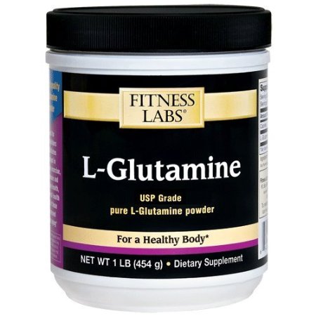 Fitness Labs L-Glutamine Powder, 1 Pound (454 Grams)