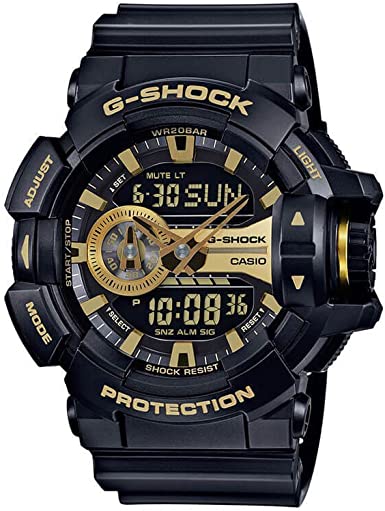 Casio G-Shock GA-400GB Garish Series Watches - Black/Gold / One Size