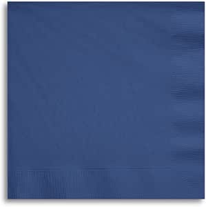 Navy Blue Dinner Napkins 3 ply, 75 ct