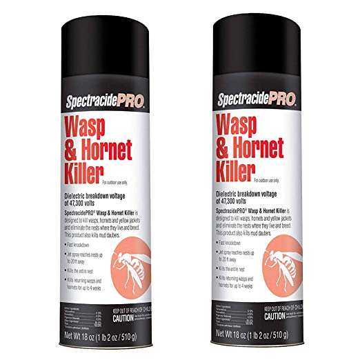SpectracidePRO Wasp & Hornet Killer (Aerosol) (HG-30110) (18 oz) -2 Pack