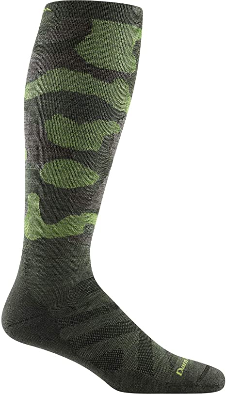 Darn Tough Camo OTC Midweight Sock with Cushion w/ Graduated Light Compression - Men's