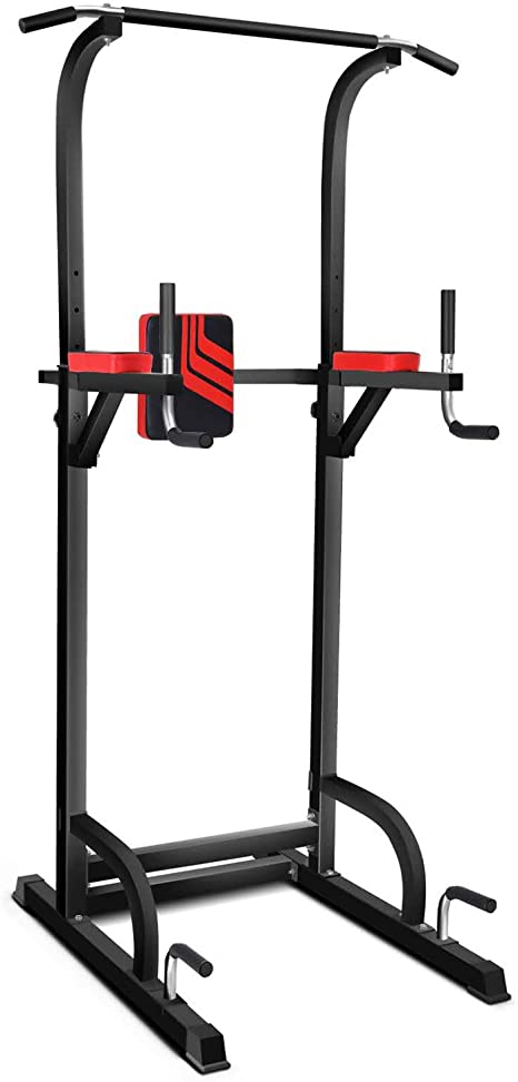 Magic Fit Power Tower Multi-Function Pull Up Bar for Home Gym Workout Dip Station Fitness Exercise Equipment