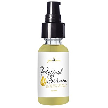 Retinol Serum 2.5% With Vitamin E & Aloe Vera - Our Advanced Facial Serum Useful For Wrinkles, Smooth Fine Lines, Even Skin Tone, & Fade Age Spots By Our Professional Anti Aging Formula - 1 fl oz