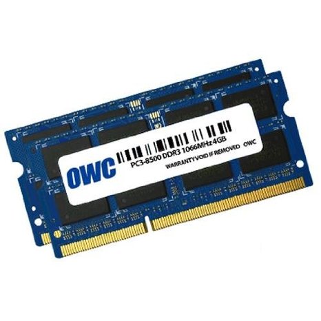 80GB OWC Memory Upgrade Kit - 2x 40GB PC8500 1066MHz 204 Pin