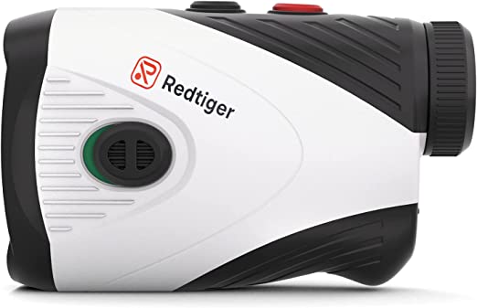 REDTIGER Golf Rangefinder with Slope, 1200 Yards Laser Range Finder Golfing, 7X Magnification, Flag Pole Locking Vibration, Rechargeable Range Finders with Magnet Stripe