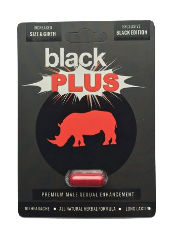 New Rhino Black Plus Strong SEX Male Men Enhancement Sexual Pills (6)