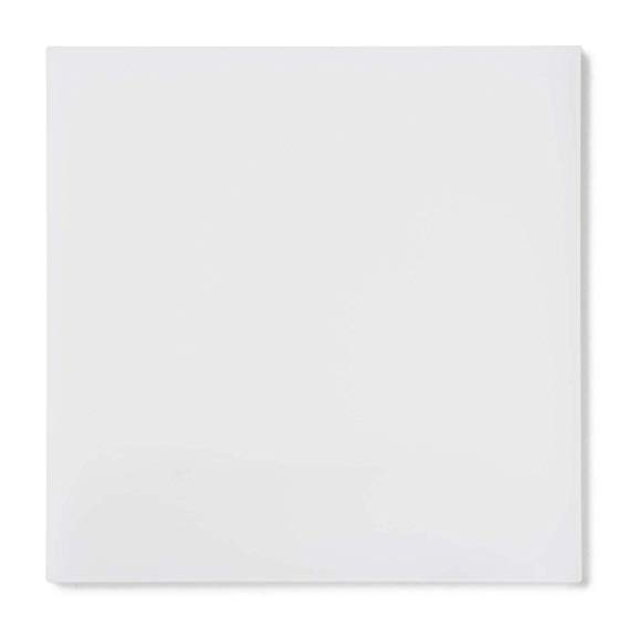 Rock Hard Plastics - 12" x 12" White Acrylic Sheet Lucite Plexiglass - (.118" (1/8")