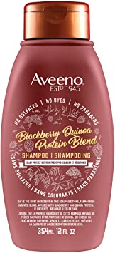 Aveeno Color Protect & Strengthen  Blackberry & Quinoa Shampoo, 354 milliliters