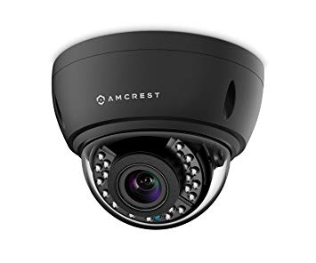 Amcrest 4x Optical Zoom HD 1080P 1920TVL Dome Outdoor Security Camera (Quadbrid 4-in-1 HD-CVI/TVI/AHD/Analog), 2MP 1920x1080, 65ft Night Vision, Motorized Varifocal Lens 40°-90°, Black (AF-2MVD-VARIB)