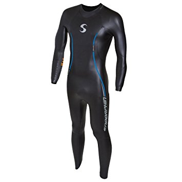 Triathlon Wetsuit 5/3mm - Men’s Synergy Endorphin Fullsleeve Smoothskin Neoprene for Open Water Swimming Ironman Approved