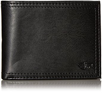 Dockers Men's Extra Capacity Leather Wallet