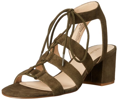 Nine West Women's Gazania Suede Heeled Sandal