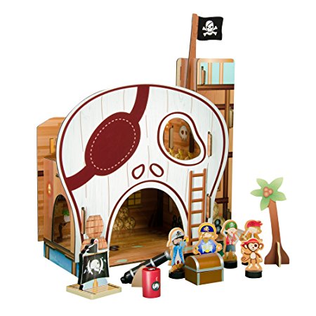 Teamson Kids - Pirate Table Top Play Set