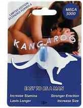 12 - KANGAROO Men's LIMITED EDITION - MEGA 3000- MALE Enhancer Pills with Bonus Gift OF 1 "J - 23" Pills