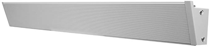 King Electric 700-Watt 120-Volt 59-Inch Radiant Convection Cove Heater, White
