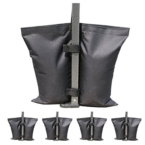 AbcCanopy Weights Bag, Leg Weights for Pop up Canopy Tent Weighted Feet Bag Sand Bag 4pcs-pack